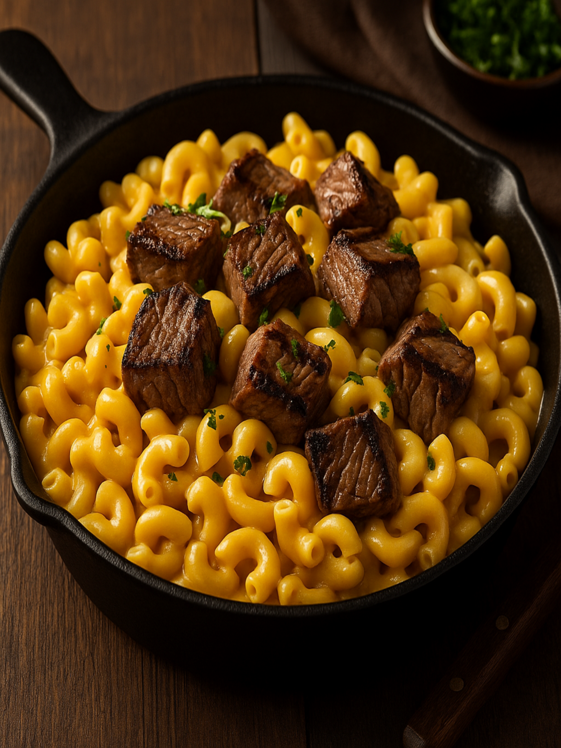 Steakhouse Mac & Cheese