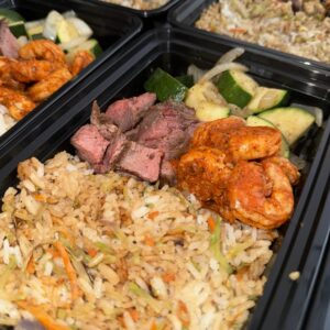 Hibachi Bowl (Steak & Shrimp)
